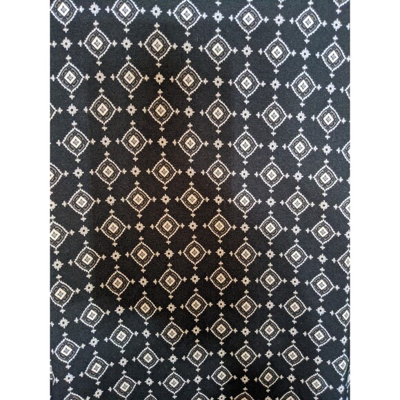 J. Jill Top Tunic Shirt Wearever Collection Sz L Black White Oversized Office - Picture 5 of 9